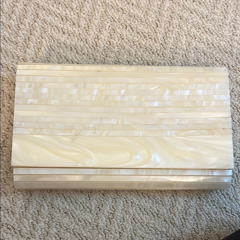 Elegant Cream Clutch